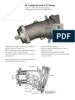 Hydromatik Uchida Rexroth A7V Pump