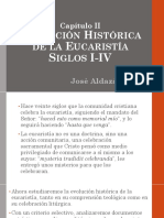 Historia de La Eucaristía Siglos I IV