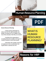 Human Resource Planning