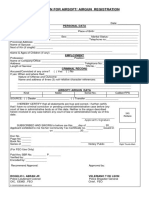 Application For Airgun Registration