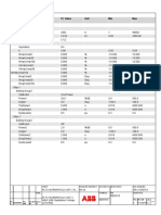 Group / Parameter Name IED Value PC Value Unit Min Max: Settings