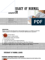 Physiological Processes in Second Stage of Labour