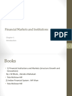 Financial Markets and Institutions: Chapter-1