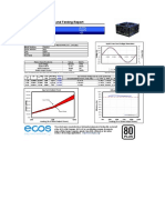 80 PLUS Verification and Testing Report