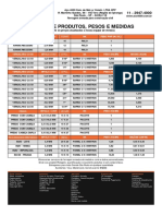 Apresentação de Tabela de Bitolas de Aço PDF