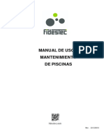 Manual de Uso y Mantenimiento de Piscinas