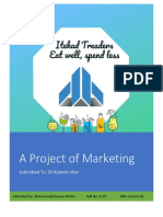 A Project of Marketing: Submitted To: Sir Kaleem Irfan