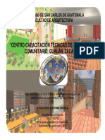 Tesis de Centro de Desarrollo Comunitario