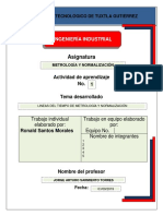 Linea Del Tiempo de La Metrología