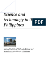 Science and Technology in The Philippines - Wikipedia