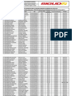 Listado de Aspirantes Inscritos para El Segundo Semestre Académico Del Año 2019