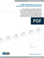 SNMP Monitoring: One Critical Component To Network Management