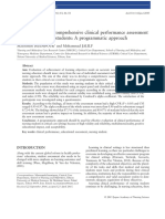 Development of A Comprehensive Clinical Performance Assessment System For Nursing Students: A Programmatic Approach