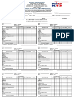 Elementary School Permanent Record