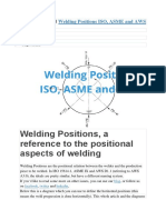 Welding Position