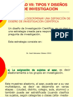 Tipos y Diseños de Investigación