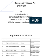 Piggery Farming in Tripura An Overview