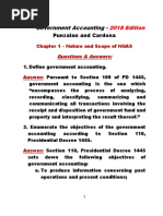 Government Accounting 2018 Questions Answers