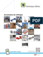 Technique Beton Accessoires de Coffrages 2018