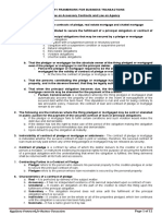 Regulatory Framework For Business Transactions: Page 1 of 12