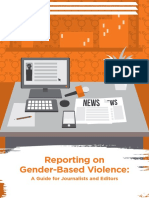 Reporting On Gender-Based Violence: A Guide For Journalists and Editors (2017)