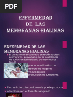 Enfermedad de Las Membranas Hialinas