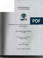 Implementación de Un Sistema de Gestión de Calidad en La Empresa Cupid Nicaragua S.A.