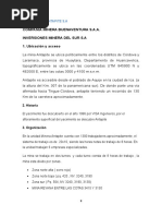 Informe Viaje de Estudios Junio-2008 Castrito