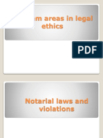 Notarial Laws and Violation