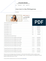 RCP and RMC Price List in The Philippines - PHILCON PRICES