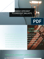 5 - Energy-Efficient Fluorescent Ballasts Part 1