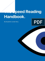 StudyFast SpeedReading Handbook 2018