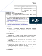 Desarrollo Organizacional, Reporte