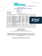 CBSE - Senior School Certificate Examination (Class XII) Results 2019