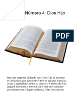 Doctrina 4 Dios Hijo Resumen