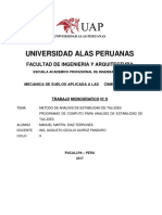 T - 08 Informe .Metodo Analisis Est. Taludes y Programas - Mec. Suelos Aplicada A Las Cimentaciones