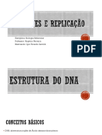 DNA Genes e Replicação