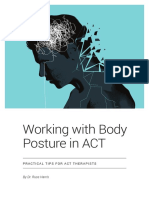 Ebook Working With Body Posture in ACT - Russ Harris