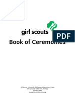 Girl Scout Ceremonies