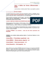 Como Interpretar A Bíblia de Forma Diferenciada - MÉTODO PARDES