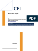 Balance Sheet Template