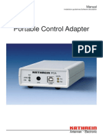 Portable Control Adapter: Manual