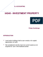 IAS 40 - Investment Property