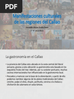 Manifestaciones Culturales de Las Regiones Del Callao