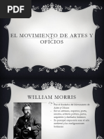 El Movimiento de Artes y Oficios