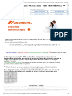 Numéricos o Matemáticos - TEST PSICOTÉCNICO #1