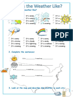 The Weather Worksheet Templates Layouts - 28349