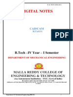 CAD CAM Digital Notes