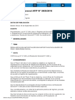 RG 3935-16 Regularización Excepcional de Obligaciones Seguridad Social