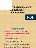 Energy Performance Assessment of Boilers